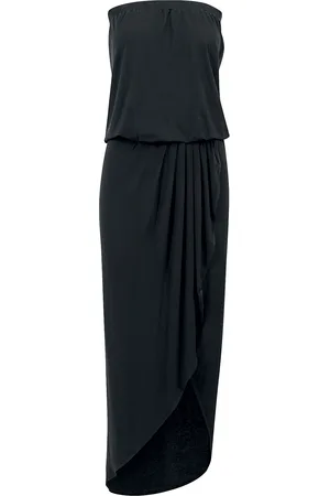 Urban classics Lang kjole - Ladies Viscose Bandeau Dress - XS till 5XL - Damer