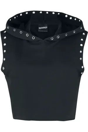 Banned Alternative Top - B Movie Hoodie - S till XL - Damer