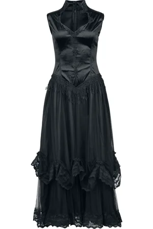 Sinister Gothic Lang kjole - Long Gothic - S till XXL - Damer