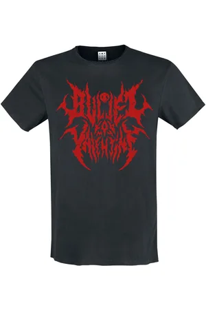 Bullet For My Valentine T-shirt - Amplified Collection - Black Metal Font - S till 3XL - Herrer