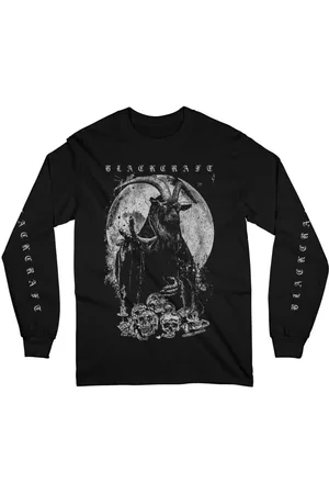 Blackcraft Cult Langærmet - Langærmet top med Power of the Goat - M till XXL - Herrer