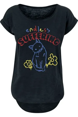 Goodie Two Sleeves Fun T-shirt - Endless Suffering - S till XXL - Damer