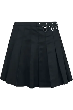 Banned Alternative Kort nederdel - Pleated Ring - XS till XL - Damer