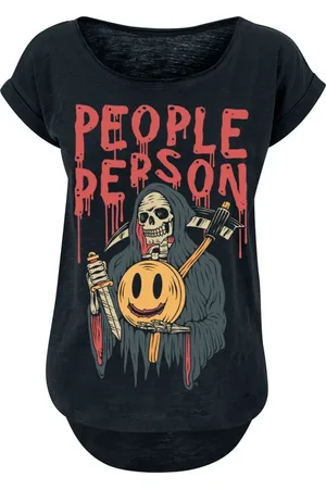Goodie Two Sleeves Fun T-shirt - People Person - S till XXL - Damer