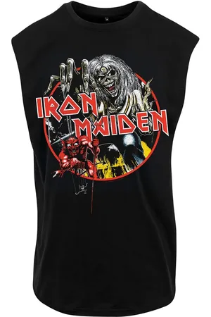 Iron Maiden Tanktop - Circular Vintage Print - S till XXL - Herrer