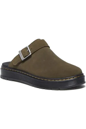 Dr. Martens Sandal - Brookline Mules DMs Olive Bronx Ruskind - EU36 till EU46 - Unisex