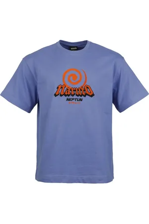 Naruto Anime T-shirt - Logo - S till XL - Herrer