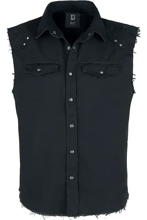 Brandit Kortærmet skjorte - Sleeveless Vintage Shirt - S till 5XL - Herrer