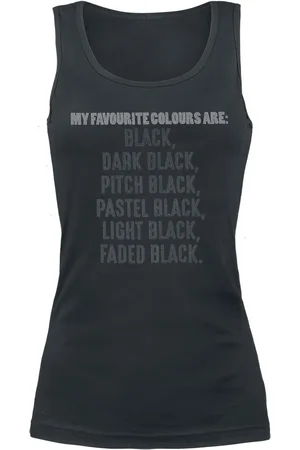 Slogans Fun Top - My Favourite Colours - M till XXL - Damer