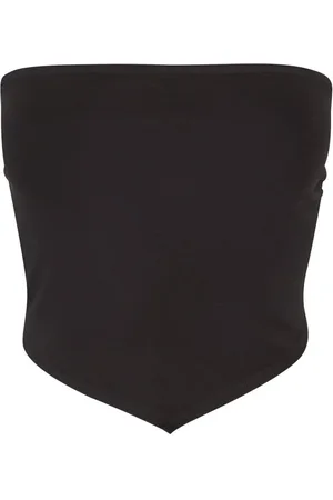 Urban classics Top - Ladies Knotted Bandeau Top - XS till XL - Damer