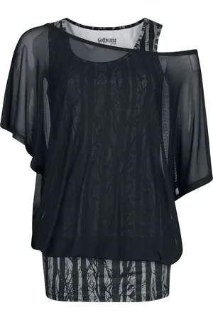 Gothicana T-shirt - Top og vest - S till XXL - Damer