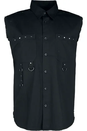 Gothicana Kortærmet skjorte - Sleeveless Vest - M till XXL - Herrer