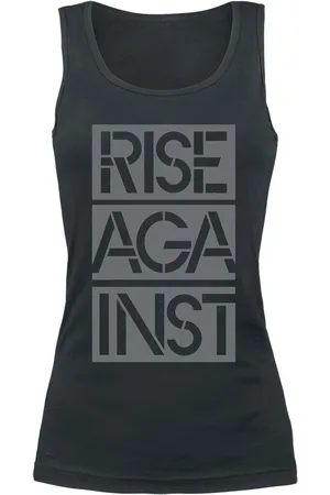 Rise Against Top - Stacked Ghost Notes Stencil - S till XL - Damer