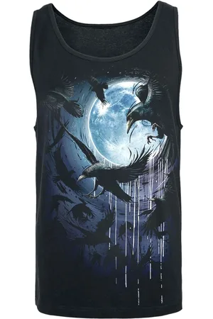Spiral Tanktop - Crow Moon - S till 5XL - Herrer