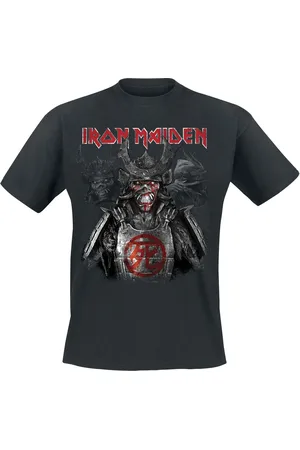 Iron Maiden T-shirt - Senjutsu Heads - S till 4XL - Herrer