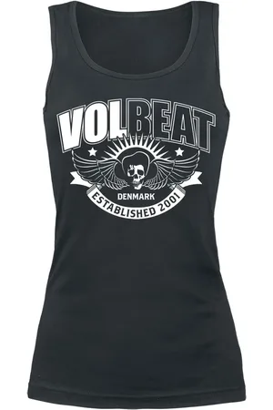 Volbeat Top - Skullwing Ribbon - M till XL - Damer
