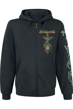 Blind Guardian Hættetrøje med lynlås - Imagination From The Other Side - Guitar - S till XXL - Herrer