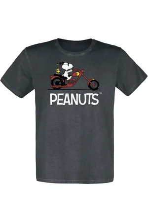 Peanuts T-shirt - Snoopy - Biker - Rocker - Woodstock - S till 5XL - Herrer