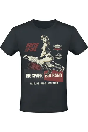 GASOLINE BANDIT T-shirt - Big Spark - S till XL - Herrer