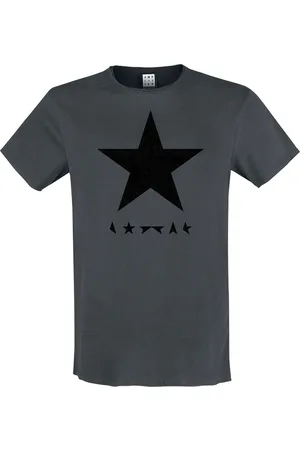 David Bowie T-shirt - Amplified Collection - Black Star - S till XXL - Herrer