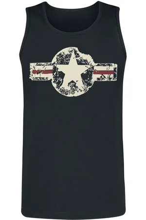 GASOLINE BANDIT Tanktop - USAF Tank Top - S till 4XL - Herrer