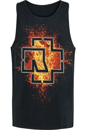Rammstein Tanktop - Lava Logo - S till XXL - Herrer