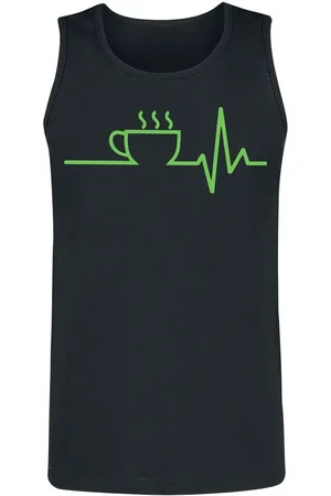 Food Fun Tanktop - Coffee ECG - S till XXL - Herrer