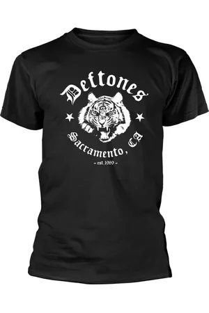 Deftones T-shirt - Tiger Sacramento - S till XXL - Herrer