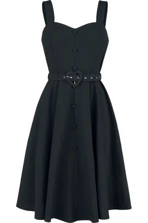 Voodoo Vixen Kort kjole - Frenchie Flare Halter - S till 4XL - Damer