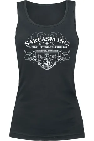 Slogans Fun Top - Sarcasm Inc. - M till XXL - Damer
