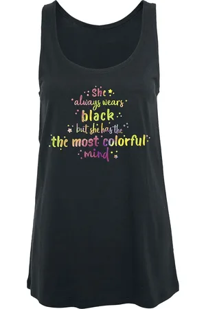 Slogans Fun Top - Colorful Mind - M till 5XL - Damer