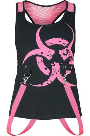 Poizen Industries Top - Danger zone top - S till 3XL - Damer