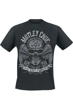 Motley Crue T-shirt - Too Fast For Love Skully - M till 4XL - Herrer