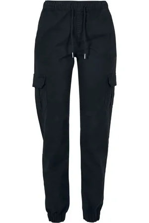 Urban classics Træningsbukser - Ladies’ high-waist cargo jogging bottoms - XS till L - Damer