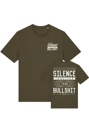 Brutal Knack T-shirt - Silence Shirt - S till 3XL - Herrer