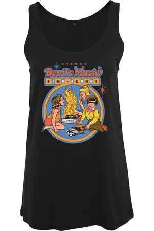 Steven Rhodes Fun Top - Devil’s Music Sing-along! - S till XXL - Damer