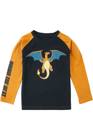 Pokemon Gaming Langærmet til børn - Baby- & børnetøj - Børn - Charizard - Bring The Heat - drenge og piger