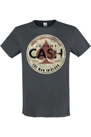Johnny Cash T-shirt - Amplified Collection - The Man In Black - S till 3XL - Herrer
