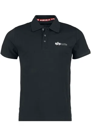 Alpha Industries Jersey - Basic Polo SL - S till XXL - Herrer