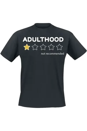 Slogans Fun T-shirt - Adulthood - M till 3XL - Herrer