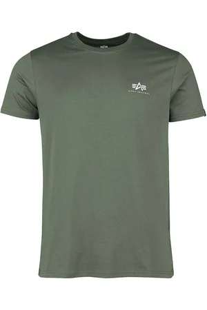 Alpha Industries T-shirt - Basic t-shirt - Small logo - S till XXL - Herrer
