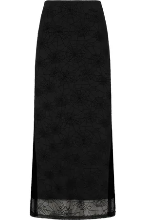 Banned Alternative Lang nederdel - Seraphina Mesh Skirt - XS till L - Damer
