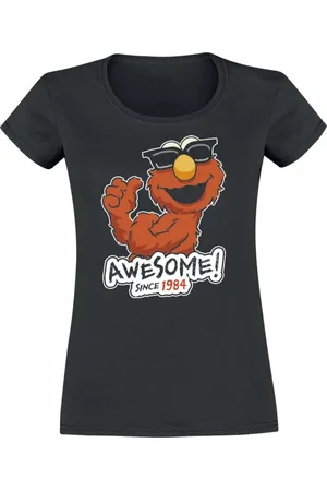 Sesamstraße T-shirt - Elmo Awesome - S till XXL - Damer