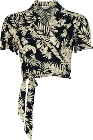 Banned Retro Bluse - Yvette Blouse - XS till XXL - Damer