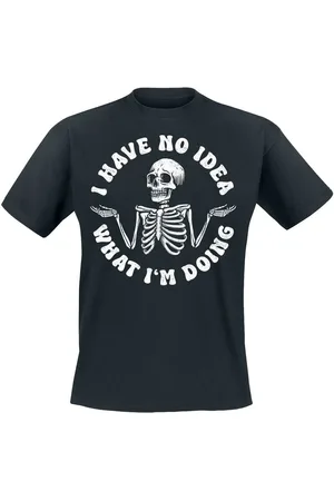 Slogans Fun T-shirt - No Idea What I