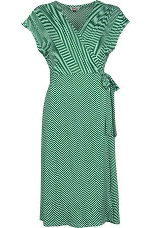 Banned Retro Mellemlang kjole - May Chevron Dress - XS till XL - Damer
