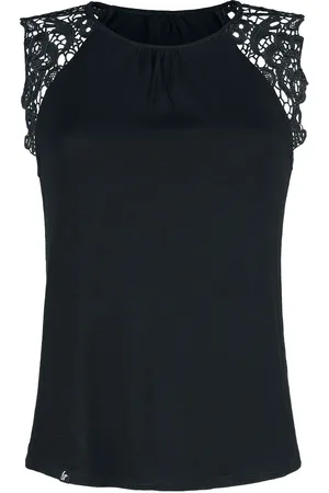 Forplay Top - Lace Sleeve Top - S till XXL - Damer
