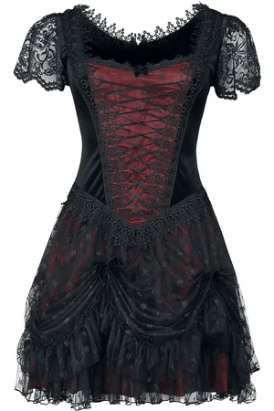 Sinister Gothic Kort kjole - Minidress - XS till 4XL - Damer