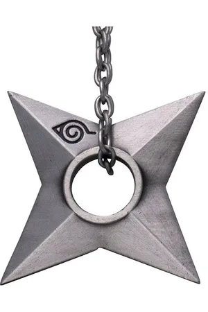 Naruto Anime Nøglevedhæng - Shippuden - Shuriken Konoha - Unisex