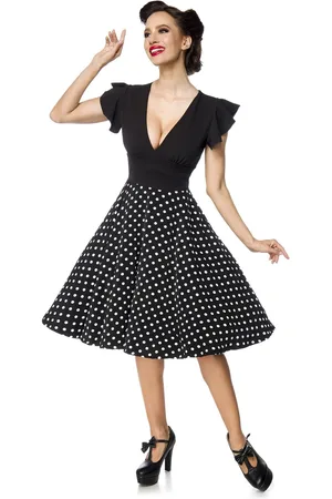 Belsira Mellemlang kjole - Elegantes Retrokleid - S till 4XL - Damer